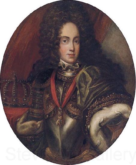 Austrian School Future Emperor Charles VI Norge oil painting art